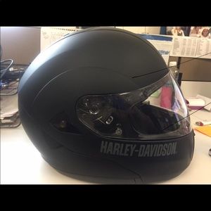 Harley Davidson helmet still in box